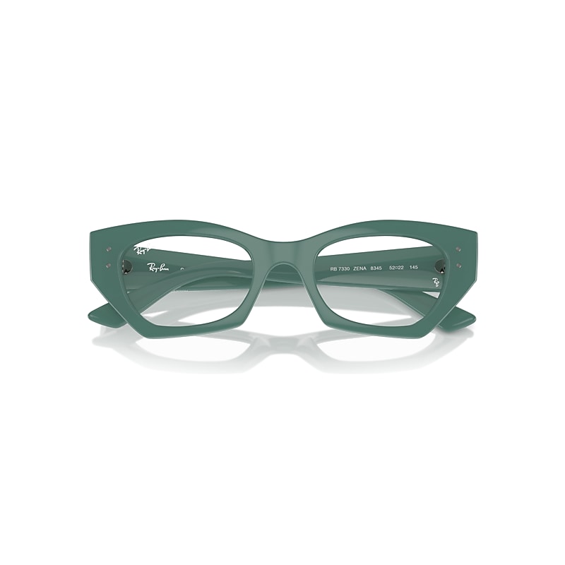 Ray-Ban Eyeglasses Algae Green Frame Lenses Polarized 52-22