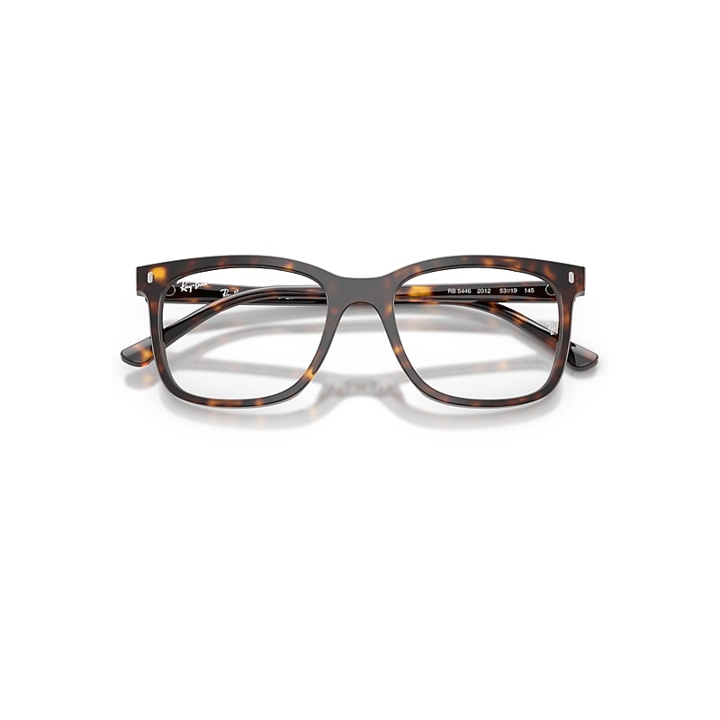 Ray-Ban Rb5446 Optics Optical Havana Frame Clear Lenses Polarized 51-19