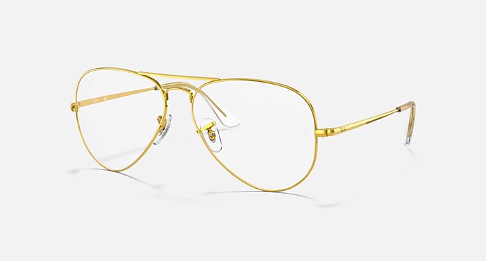 EXPLORER V OPTICS メガネ Legend（レジェンド）ゴールド と クリア