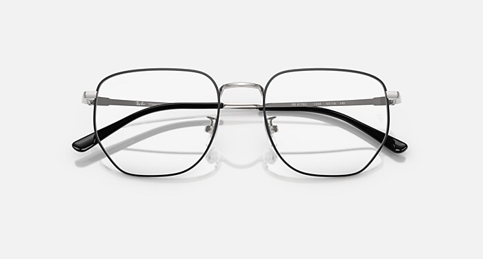 レイバン公式ストア】 Ray-Ban® RB8776D OPTICS メガネ | シルバー上に