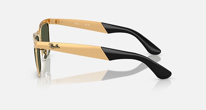 WAYFARER DELUXE Sunglasses in Sandblasted Legend Gold and Green