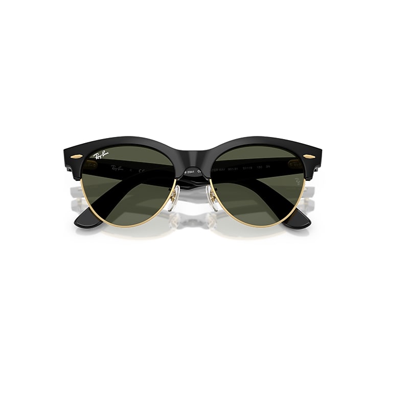 Ray-Ban RB2341 Clubmaster Way 901/31 Men's Sunglasses Gold Size 54