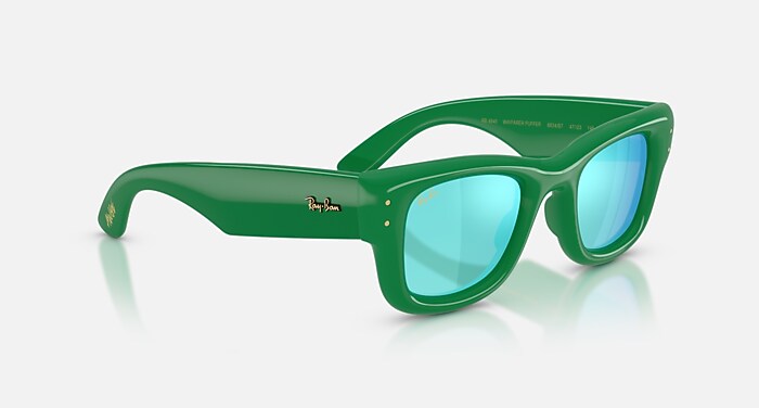 WAYFARER PUFFER SPECIAL COLLECTION Sunglasses in Green and Brown