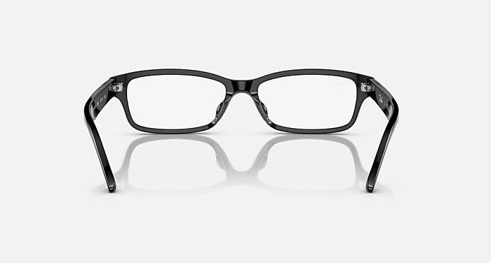 RB5415 OPTICS メガネ ブラック と クリア (55-16) - RB5415D