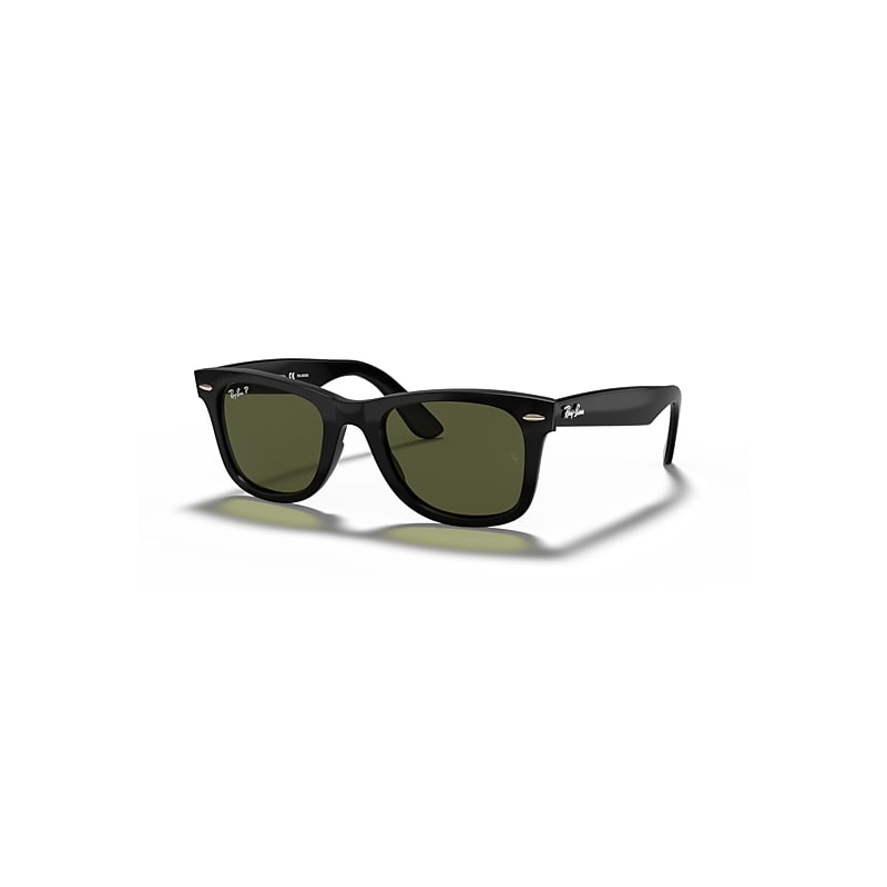 Ray-Ban , Sunglasses, Unisex, Black, 50 Mm, Authentic Wayfarer Ease Sunglasses - Image 9