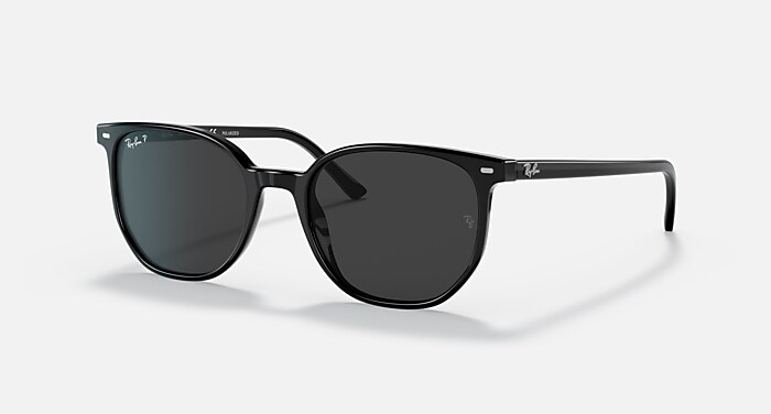 レイバン公式ストア】 Ray-Ban® ELLIOT サングラス | ブラック X 偏光 