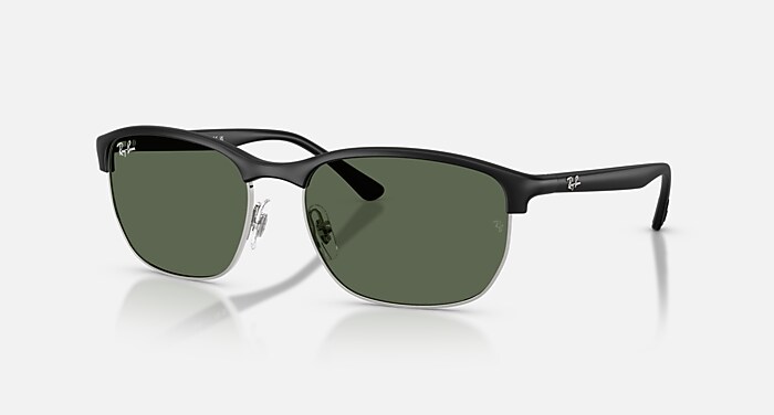 RB4468 LITEFORCE Sunglasses in Sand Black and Dark Green (59-18
