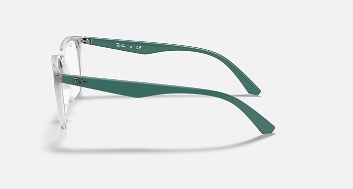 RB7177 OPTICS Polarized Eyeglasses with Transparent and Clear (51
