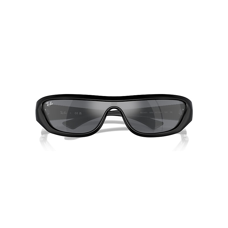 Ray-Ban Xan Bio-based Sunglasses Black Frame Grey Lenses 01-34