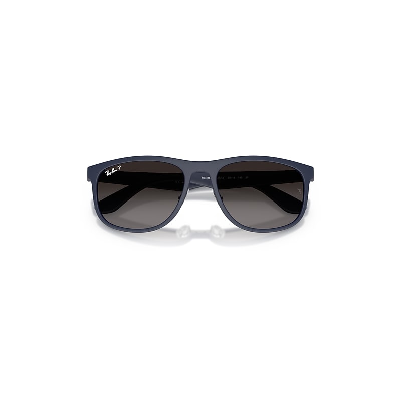 Ray-Ban Rb4468 Liteforce Sunglasses Sand Dark Blue Frame Grey Lenses Polarized 59-18