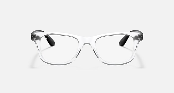 RB4640VF Eyeglasses with Shiny Transparent and Clear (52-20