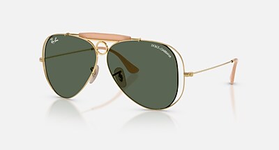 ray ban shooter cigarette holder THE BY DOLCE&GABBANA Sunglasses in Arista Gold and Dark Brown (58-09) - RB3138M making them the perfect accessory for any occasion I wanted to know if