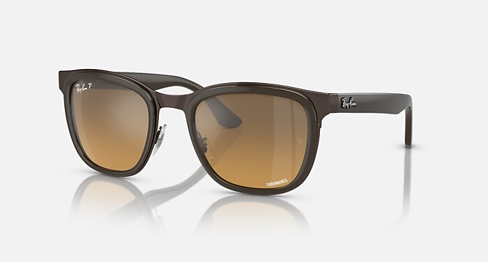 Óculos de Sol CLYDE POLARIZED+ LENSES em Marrom sobre Cobre e