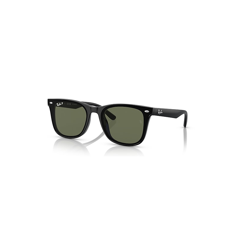 Ray-Ban Rb4391d Gafas De Sol Negro Montura Verde Lentes Polarizado 65-18