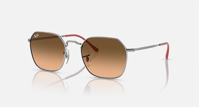 JIM Sunglasses in Silver and Pink/Black (55-20) - RB3694 | Ray-Ban® US