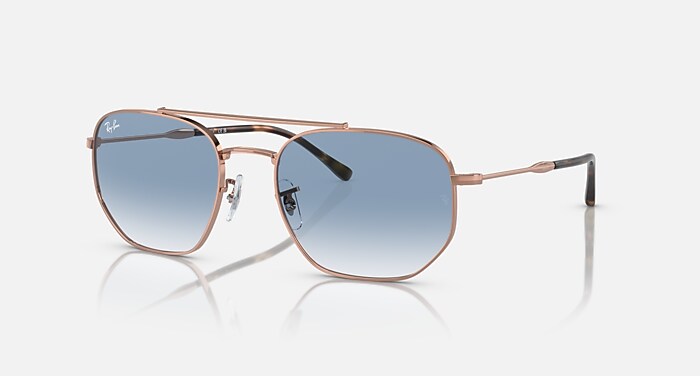 JACK TRANSITIONS® Sunglasses in Arista Gold and Clear/Blue (51-20