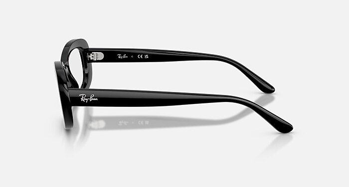RB2221V OPTICS メガネ ブラック と クリア (53-18) - RB2221VF