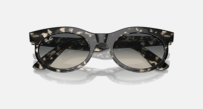 WAYFARER OVAL Sunglasses in Grey Havana and Grey (53-22) - RB2242F