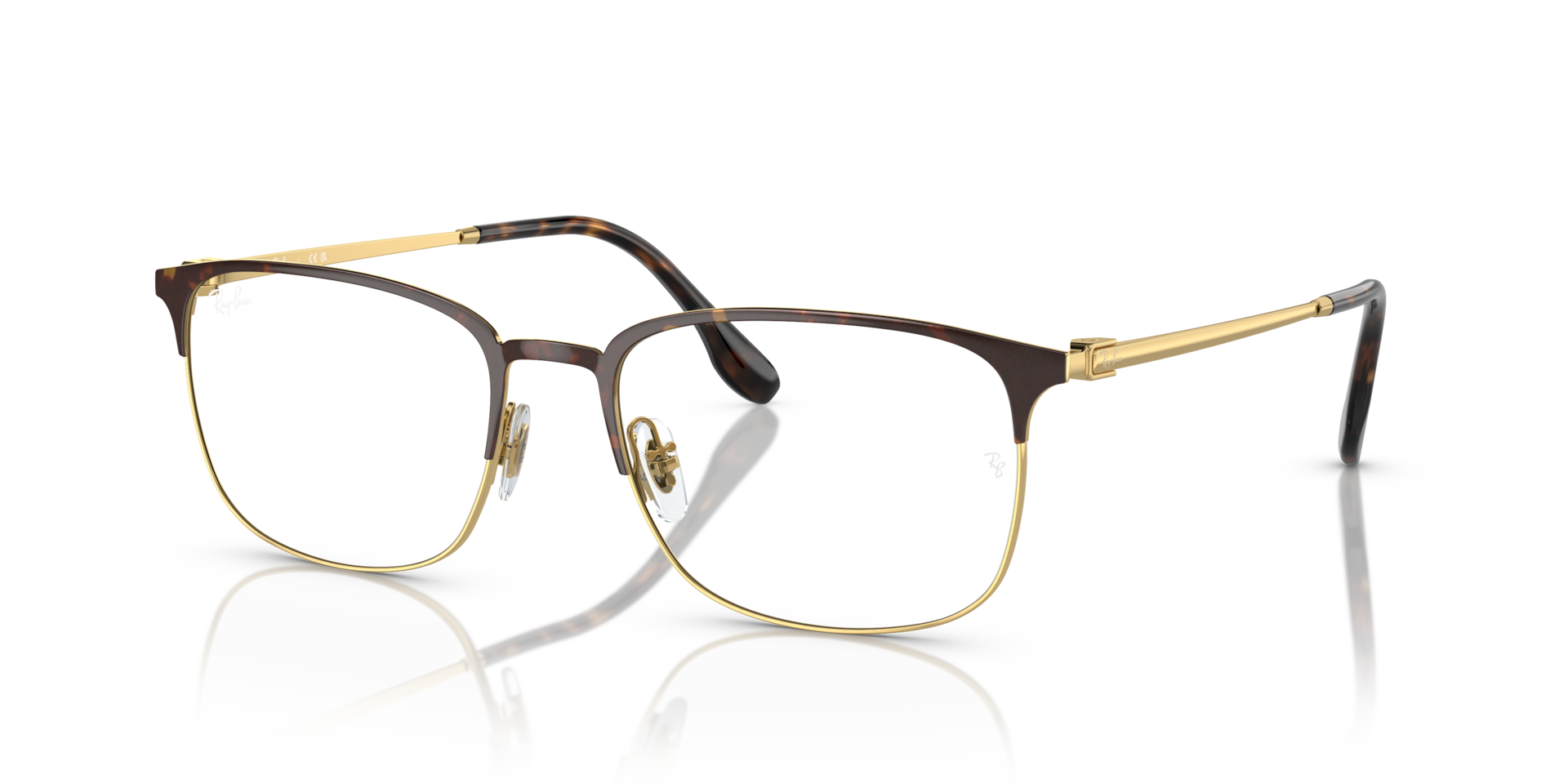 Ray-Ban Rb6494 Optics - Monture Or Verres Incolore 56-18 polariss 190 €
