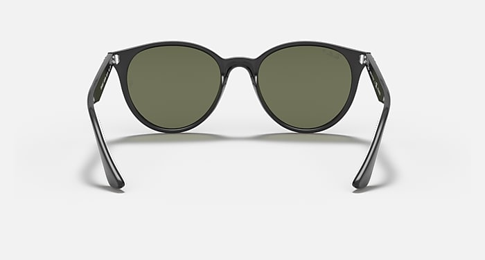 RB4305 Sunglasses in Black and G-15 Green Polarized - RB4305F 