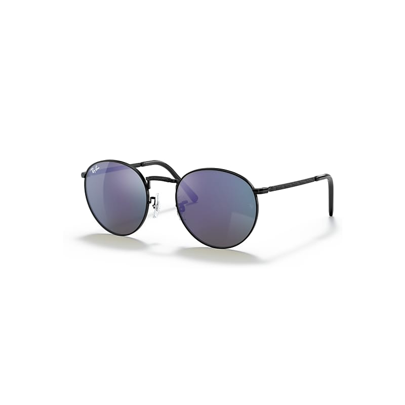 Ray-Ban , Sunglasses, Unisex, Black, 50 Mm, New Round Sunglasses Black Metal Frame - Image 6