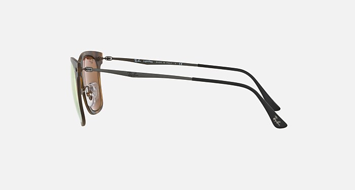 WAYFARER LIGHT RAY Sunglasses in Havana and Copper Mirror (50-22