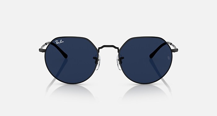 JACK TRANSITIONS® Sunglasses in Black and Clear/Blue - RB3565 