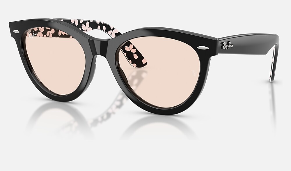 小物 Ray ban sunglasses Sakura edition WAYFARER WAY SAKURA LIMITED サングラス ブラック と ピンク (54-21
