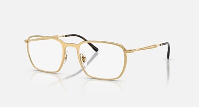 RB6549 OPTICS Eyeglasses with Arista Gold and Clear (51-20
