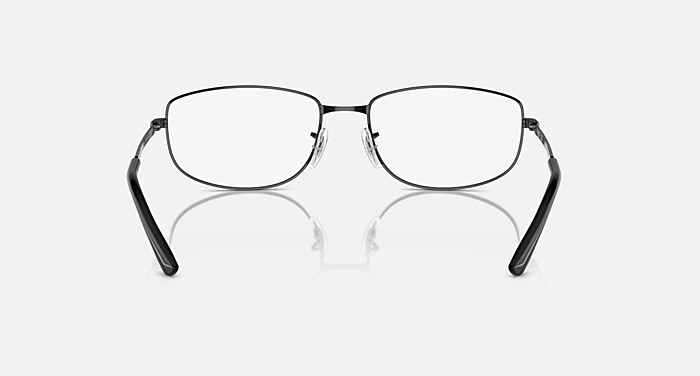 RB3732V OPTICS メガネ ブラック と クリア (54-18) - RB3732V