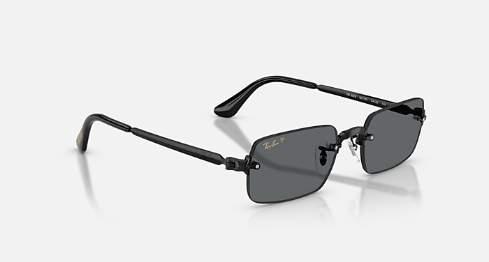 RB3928 BY A$AP ROCKY Polarized Sunglasses in Black and Dark Grey