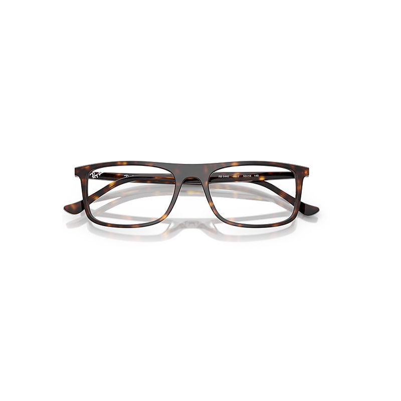 Ray-Ban Rb5440 Optics Optical Havana Frame Clear Lenses Polarized 53-18