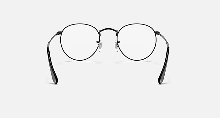 レイバン公式ストア】 Ray-Ban® ROUND METAL OPTICS メガネ | ブラック