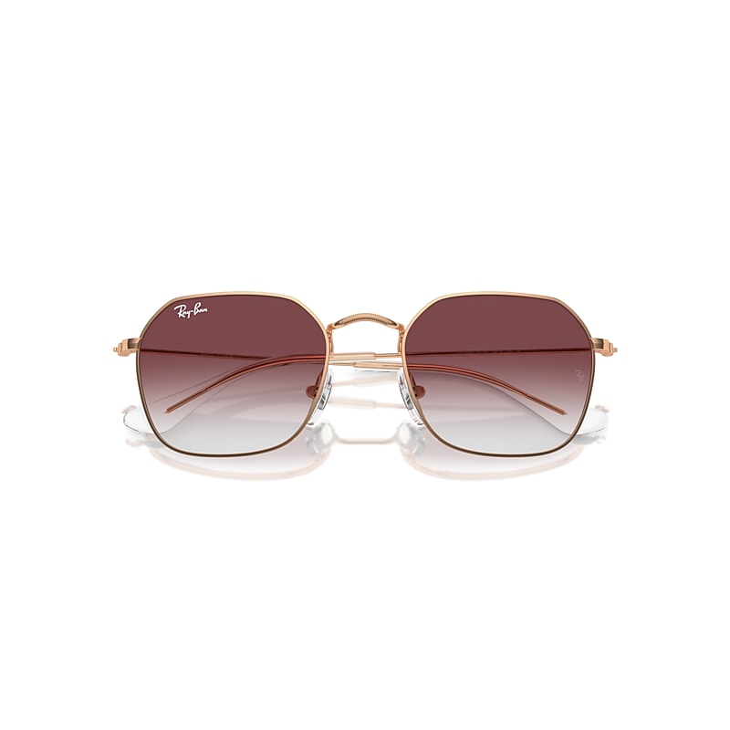 RB9594S KIDS Sunglasses in Rose Gold and Clear & Dark Violet