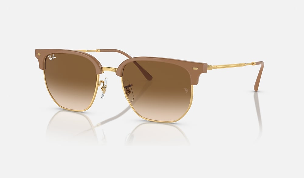 レイバン公式ストア】 Ray-Ban® NEW CLUBMASTER サングラス | ゴールド