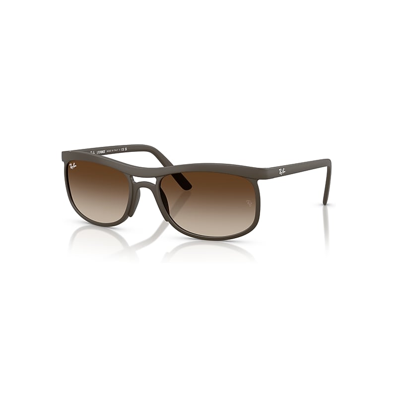 Ray-Ban Sunglasses   Liteforce - Sand Brown Frame Brown Lenses 59-20, RB4452