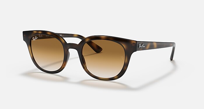 RB4324 Sunglasses in Light Havana and Light Brown Gradient
