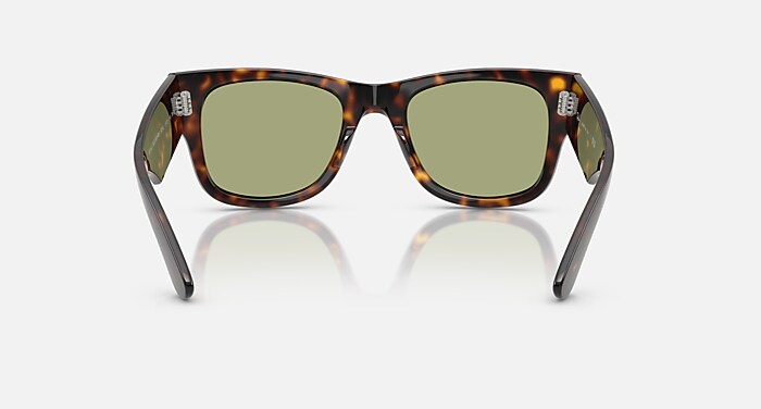 小物 Ray-Ban MEGA WAYFARER HAVANA BOTTLEGREEN MEGA WAYFARER SUMMER CAPSULE Sunglasses in Havana and Bottle Green