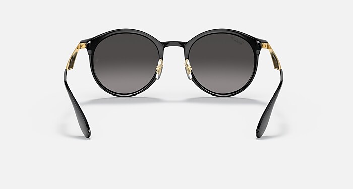 RAY-BAN EMMA 4277 Sunglasses in Black 51MM EMMA Sunglasses in Black and Grey Polarized - RB4277F | Ray  main image 2