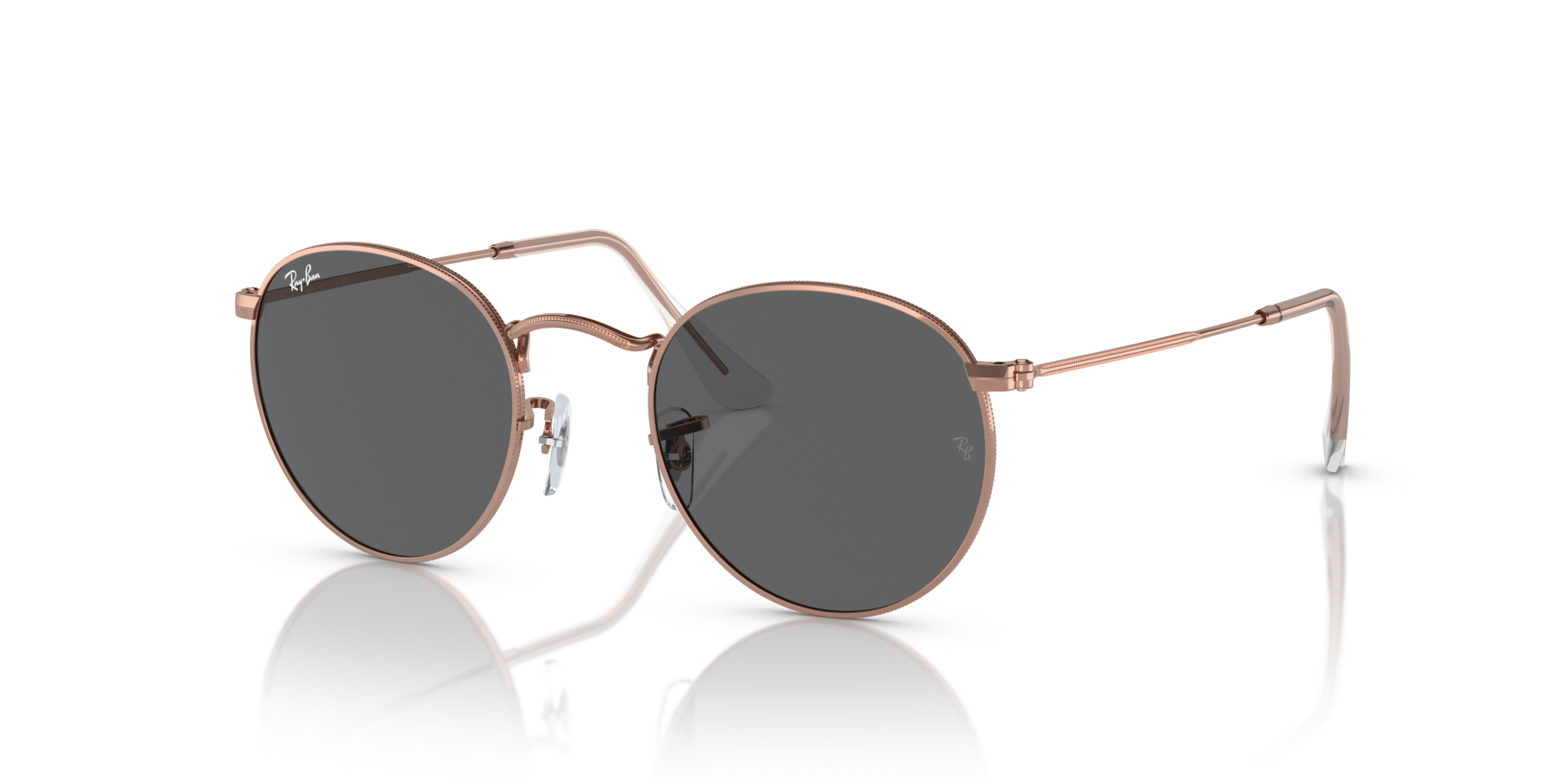 ROUND METAL ROSE GOLD