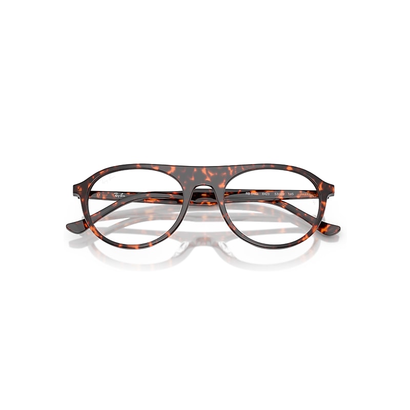 Ray-Ban Rb5441 Optics Optical Havana Red Turtle Frame Clear Lenses Polarized 51-20