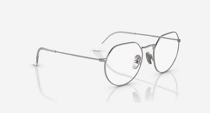 JACK TITANIUM OPTICS Eyeglasses with Silver Frame - RB8165V | Ray