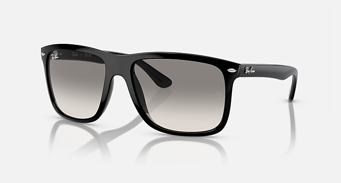 BOYFRIEND TWO Sunglasses in Black and Light Grey - RB4547 | Ray
