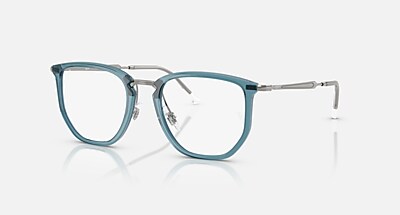 RB4451V OPTICS Eyeglasses with Transparent Grey and Clear (53-20