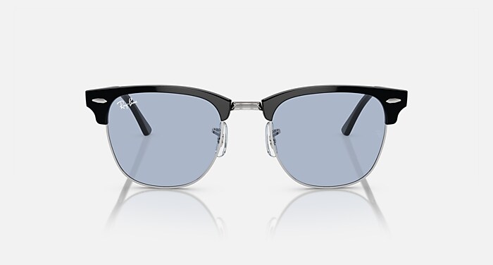 Ray-Ban RB 3016 CLUBMASTER サングラス　グレー レイバン公式ストア】 Ray-Ban® CLUBMASTER CLASSIC サングラス