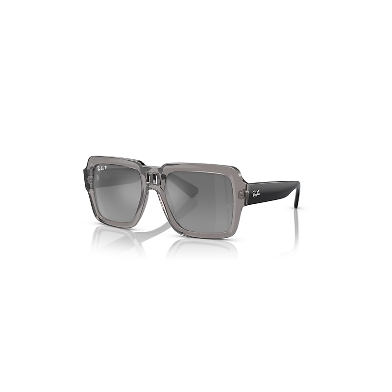 Ray-Ban Sunglasses  Magellan Bio-Based - Black Frame Grey Lenses Polarized 54-19, RB4408