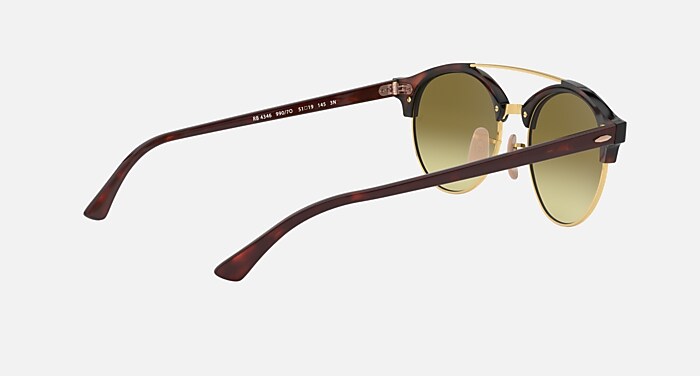 Ray-Ban RB 4346 Clubround Double Bridge Sunglasses Ray Ban 4346 Clubround Double Bridge – sunglasssafari main image 2