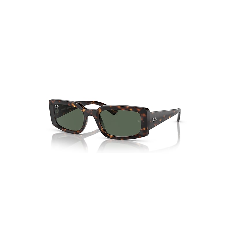 Ray-Ban Sunglasses  Kiliane Bio-Based - Havana Frame Green Lenses 54-21, RB4395