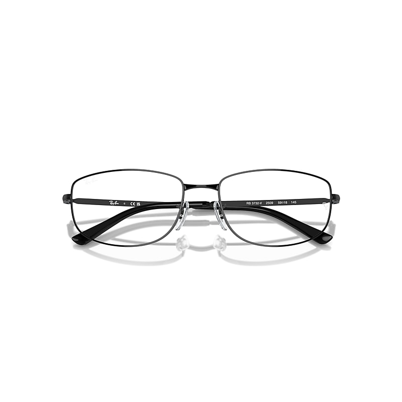 RB3732V OPTICS Eyeglasses with Black and Clear (56-18) - RB3732V