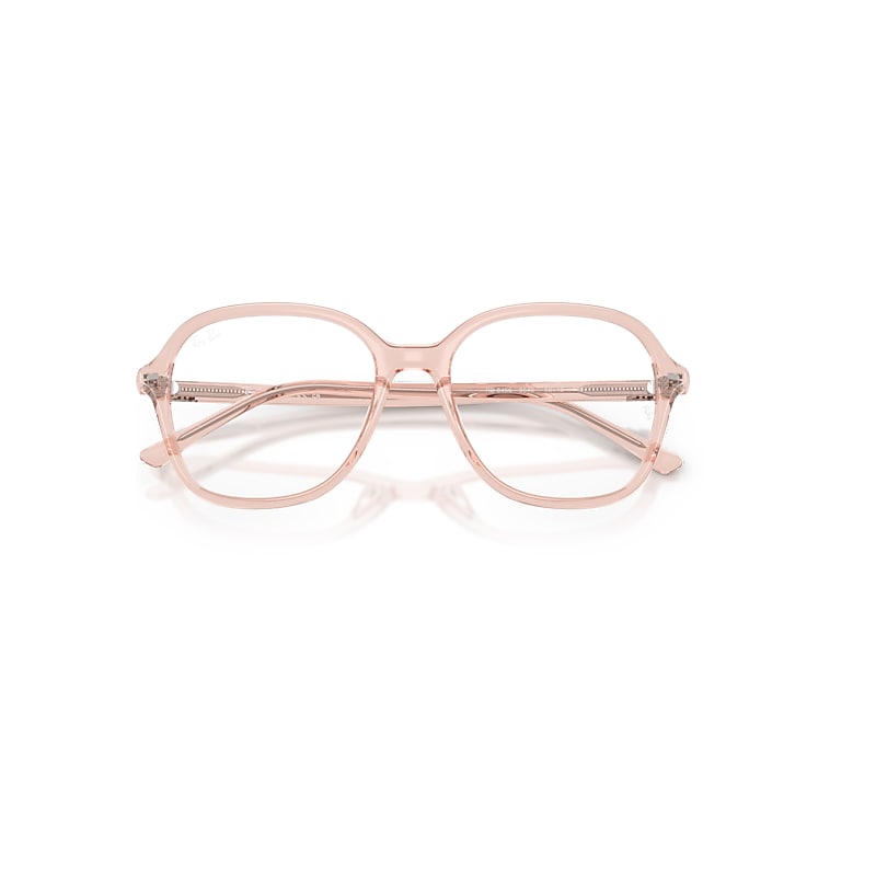 Ray-Ban Rb5456 Optics Optical Transparent Pink Frame Transparent Lenses Polarized 54-18